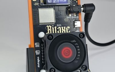 Bitaxe Gamma 602 Bitcoin Solo Miner with Dark Horse Upgraded Heatsink – 1.2TH/s BM1370 ASIC, Wi-Fi, Plug & Play – Assembled in USA with All Accesories Included – Solo Satoshi