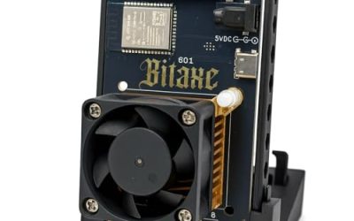 Bitaxe Gamma 601/602 Bitcoin Miner, 1.2TH/s, BM1370 ASIC, 18W/TH, WiFi, Silent Home Mining