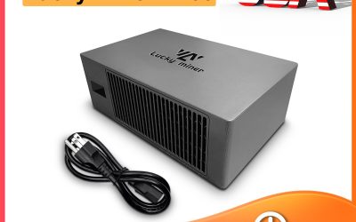 Lucky Miner LV08 4.5Th/S SHA-256 Bitcoin BTC WIFI Miner Solo Mining Lotto Device