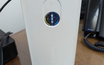 Canaan Avalon Nano 3s  (6 TH)  Bitcoin Miner PSU- Used – White
