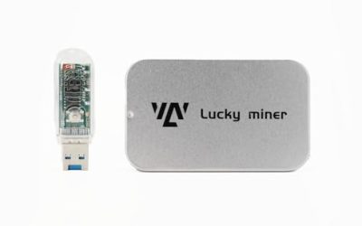 Bitcoins Miner Lucky Miner LV03 2.4GWifi 250KH/S Mini Crypto Miner USB 1W Lottery Mining Machine with Mini Display asic chip Solo Miner