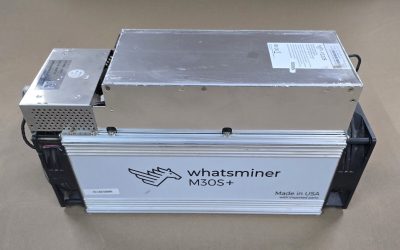 Whatsminer M30S+ Bitcoin Miner 94Th/s VG6.0 Mining Machine