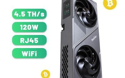 Magic Miner BG01 4.5Th/S SHA-256 WIFI Bitcoin BTC BCH Miner Solo Mining Device