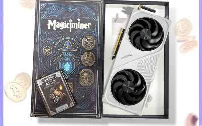 Magic Miner BG02 7.0Th/S SHA-256 WIFI Bitcoin BTC BCH Miner Solo Mining US Ship