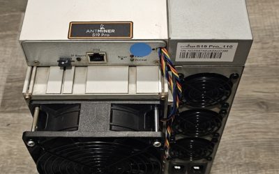 Bitmain Antminer S19 Pro 110TH 3250W Bitcoin Miner – READ DESCRIPTION