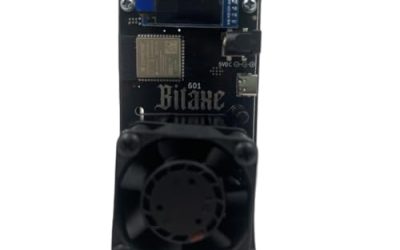 Bitaxe Gamma 601 Bitcoin Solo Miner 1.2TH/s | Open Source BTC ASIC Mining Machine | Low Power Home Crypto Miner