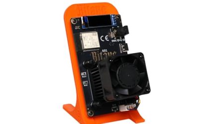 Bitcoin Lottery Miner,Bitaxe Gamma 601 Solo Miner,BM1370 Asic, Up to 1.2TH/s, 17W/TH, Energy Efficiency Low Noice Home Use BTC Miner with Power Supply