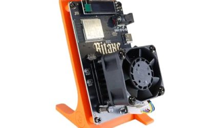 Bitaxe Bitcoin Lottery Miner 1.2TH/s – Open Sources Miner Antminer S21PRO with BM1370 Chip, 15-19W, Wi-Fi Ready NerdMiner, Ultra-Low Power Bitcoin Miner for Home, Includes 30W PSU (Orange)