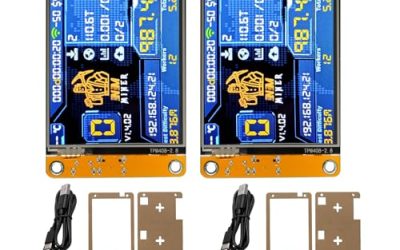 Bitcoin Miner NerdMiner V2 – ESP32 ESP-WROOM-32 Development Board with 2.8″ Smart Display, WiFi/Bluetooth, 1010 KH/s Hashrate Module,Standalone BTC Mining Device for Hobbyists & DIY Projects (2pcs)