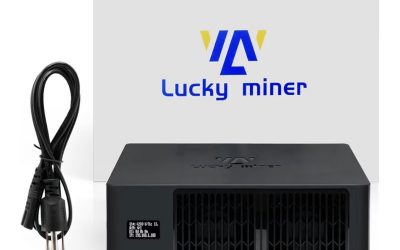 Lucky Miner LV08 4.5Th/S Bitcoin BTC Miner WIFI SHA-256 Solo Mining Lotto Device