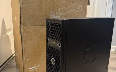 Canaan Avalon Q 90TH/s Bitcoin Miner – 18.6J/TH 1674W ASIC Miner, Ultra-Quiet