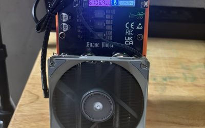 Home Bitcoin Miner Nerdqaxe++ Rev 6 6Th/s Solo Miner SHA-256