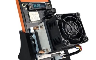 Bitaxe Gamma 602 Bitcoin Miner, Open Source Solo BTC Mining Machine, 1.8TH/s SHA-256, BM1370 ASIC Chip, 2.4G WiFi, Home Crypto Miner, 35W Low Noice Bitcoin Miner