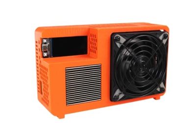 NerdQX Bitcoin Miner, Upgraded ASIC Miner Up to 8TH/s 15J/TH Efficiency 170W Low Power, 2.4G Signal & Quiet Dual Fan Open-Source Crypto Machine for BTC BCH Mining