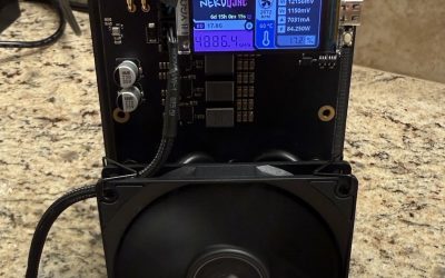NerdQaxe++ Bitcoin Solo Miner Rev 6.1 Solo Satoshi Authentic