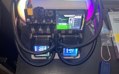 Hydro Nerd Octaxe 12th Bitcoin Miner with Power Supply