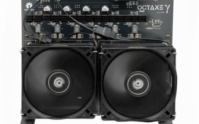 NerdMiner NerdOCTAxe 9.6Th/s Bitcoin Solo Miner