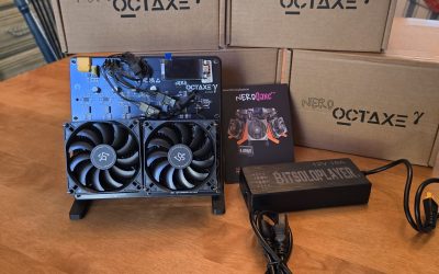 New US Stock! Nerdoctaxe Rev3.1 12th/S SHA-256 Bitcoin Miner