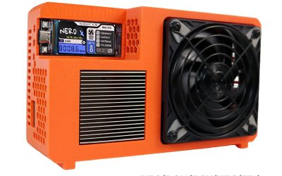 NerdQX 8TH/s SHA256 ASIC Bitcoin Miner 170W Low Noise Open Source Solo BTC Minin