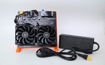 PREMIUM NERDOCTAXE 12 TH/s BITCOIN MINER Serious SHA-256 Hash Power