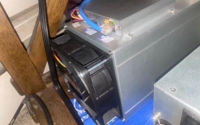 NEW EBANG e9+ BITCOIN Miner – up to 9THs – Fully Working – Power supply not Inc.