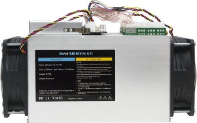 Innosilicon S11 SiaMaster SiaCoin ASIC BiP110 Bitcoin Knots BTC2B Blake2B 4.3TH
